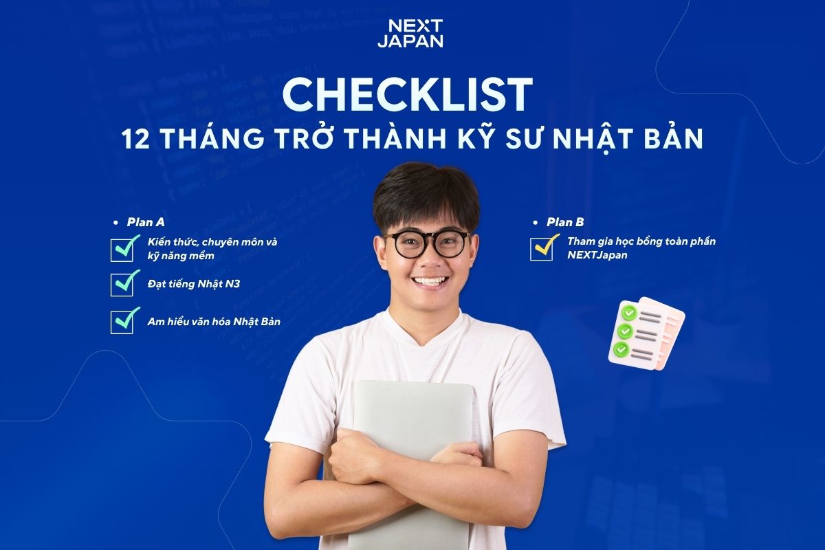 5 checklist để trở thành kỹ sư Nhật Bản cho sinh viên năm cuối