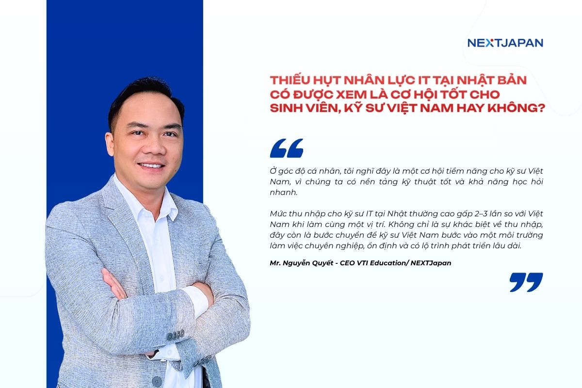 Phỏng vấn CEO NEXTJapan: Học bổng toàn phần NEXTJapan - “Tấm vé vàng” cho kỹ sư IT Việt Nam ra quốc tế.