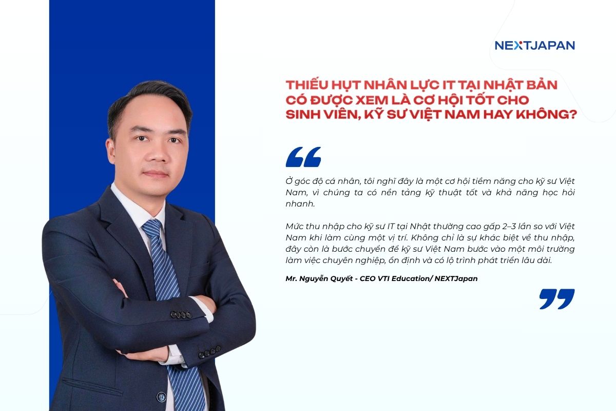Phỏng vấn CEO NEXTJapan: Học bổng toàn phần NEXTJapan - “Tấm vé vàng” cho kỹ sư IT Việt Nam ra quốc tế.